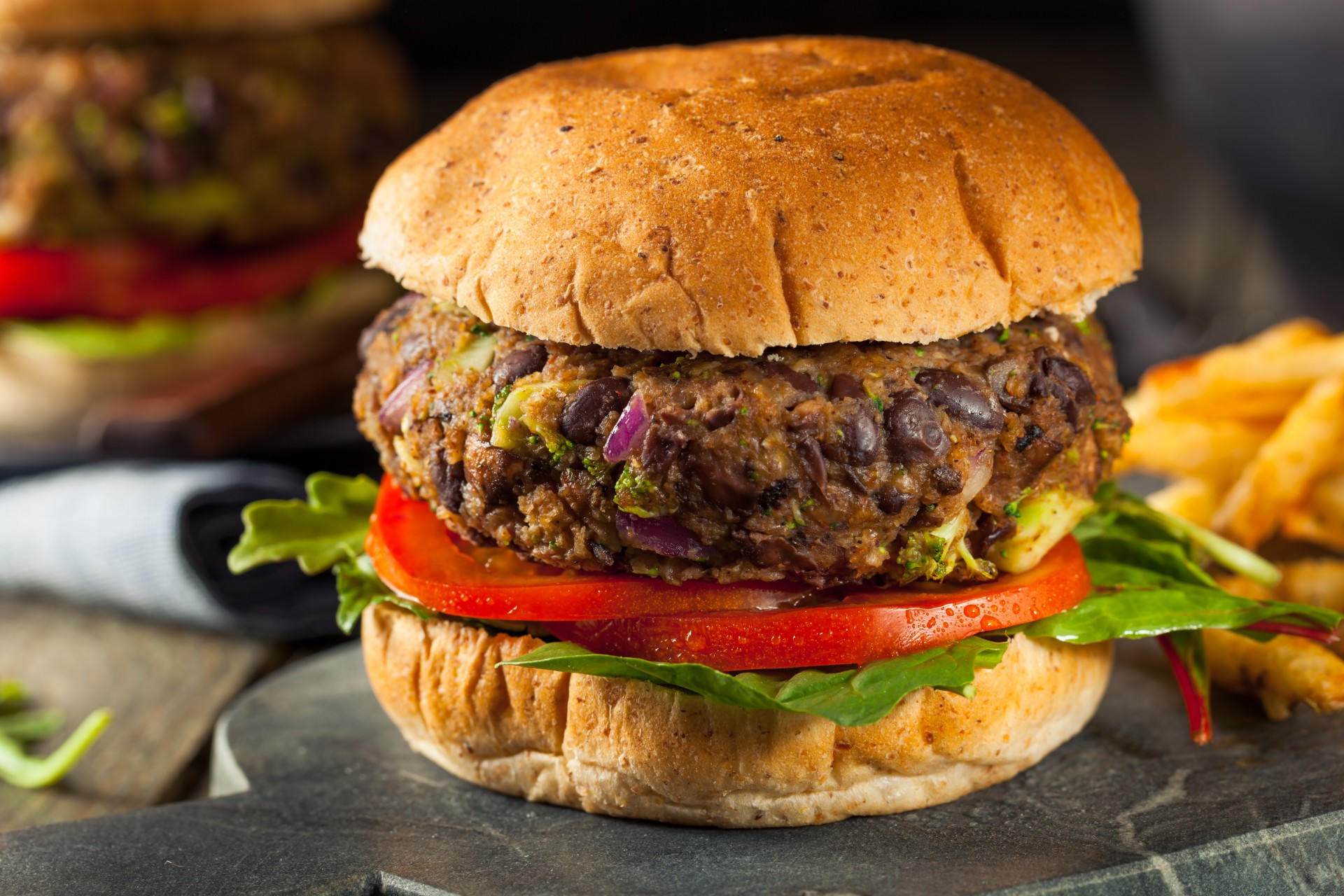 Veggie Burger – Robert Irvine