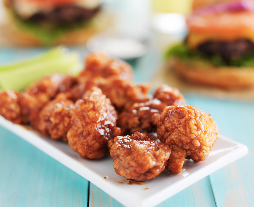 BBQ Glazed Chicken Nuggets | Robert Irvine