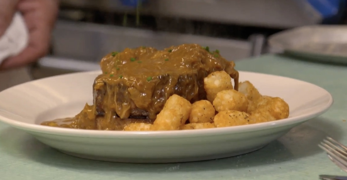 OpenFaced Meatloaf Sandwich As Seen on Restaurant Impossible