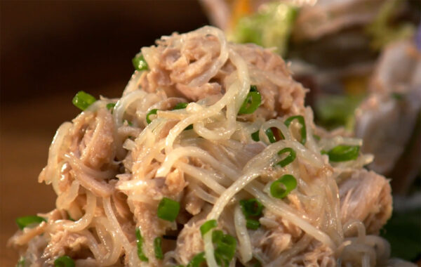 Hawaiian-Style Chicken Long Rice - As Seen on Dinner: Impossible